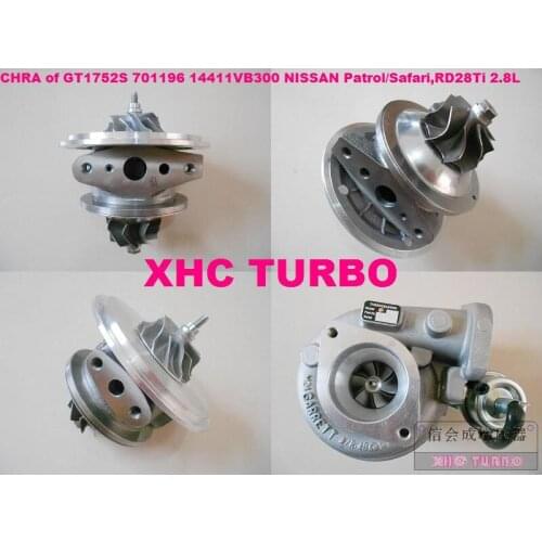 NEW CHRA Cartridge of GT1752S/701196-0001 14411-VB300 Turbo Turbocharger for NISSAN Y61 Patrol,RD28TI 2.8L 129HP 97