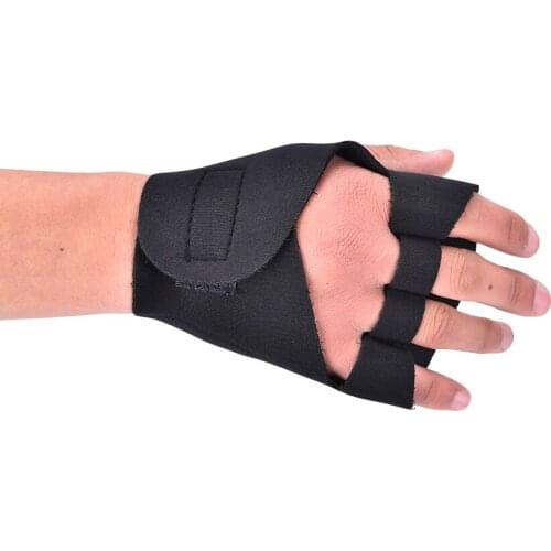 1 Pair Black Men Fingerless Gloves Little Elasticity Military Sport Army Tactical Gym Outdoor Cycling Gloves High Quality