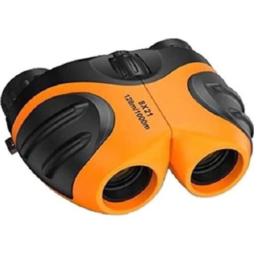 8x21 Paul Handheld Optical Childrens Telescope PortableBinoculars Center Focusing Plastic Travel Camping Hiking Sightseeing