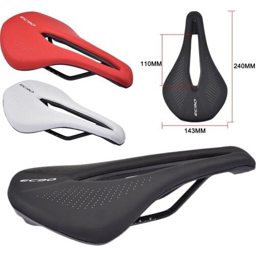 EC90 Bicycle Seat Saddle MTB Road Bike Saddles Mountain Bike Racing Saddle Racing Saddle PU Breathable Soft Seat Cushion