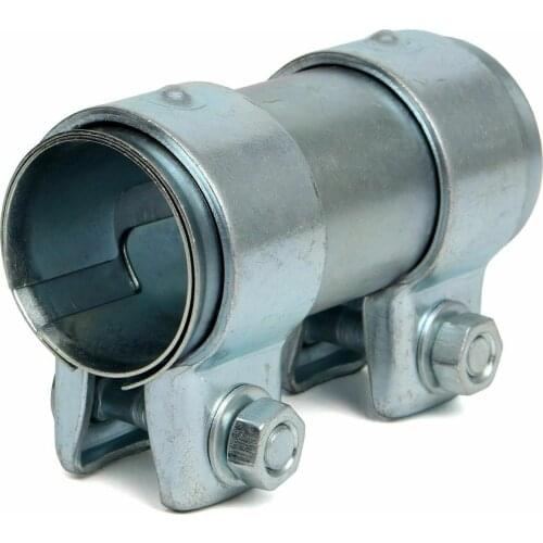 Pipe connector double clamp exhaust exhaust system Ø 35 mm x length 95 mm