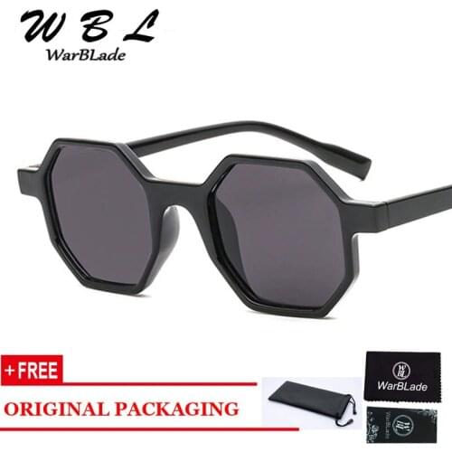 WarBLade Classic Polygonal Women Sunglass Luxury Brand Designer Small Sunglasses Square Shades Female Retro Sun Glasses 2019 New