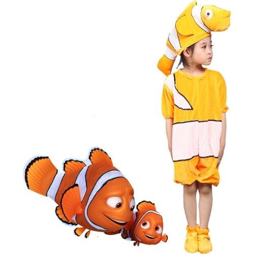 Svitania Sea World Modern Drama Performan and Anime Cosplay Children Clown Fish Performan Dress