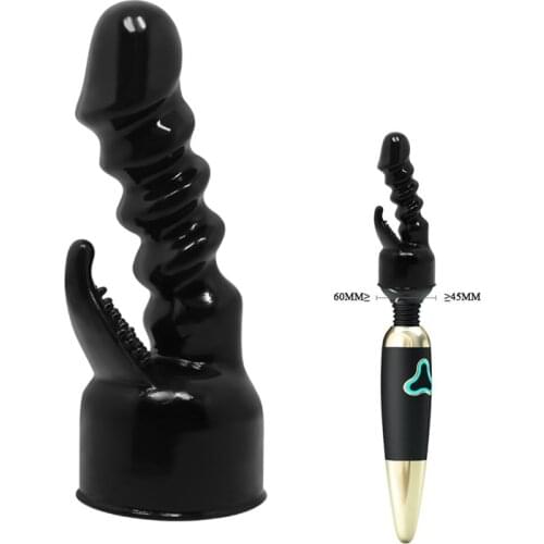 Magic Wand Dildo Stimulators Head AV Massager Cap Magic Wand Accessory G-Spot Vibrator Attachment Anal Sex Toys For Women Men