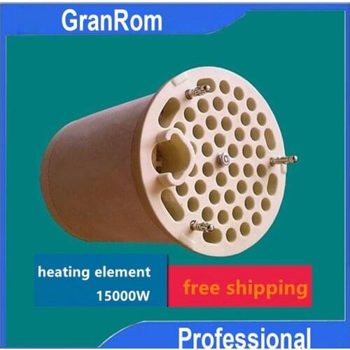 114.652 3*400V 15KW/113.434 3*480V 15KW Ceramic Heating Core Heating Element Bobbin Heater For Hot Air Welder Gun