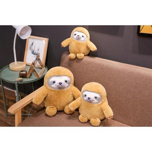 28/35cm Cute Sloths Long Plush Toys Stuffed Animal Sloths Plush Dolls Toy Sleeping Doll Baby Toy Children Gift