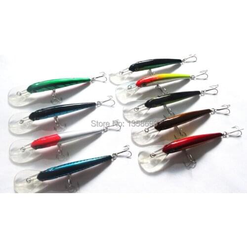 3PCS/LOT 17G 13CM Fishing Lure Minnow Lures Hard Bait Laser Fishing Tackle fishing bait Quality Hook