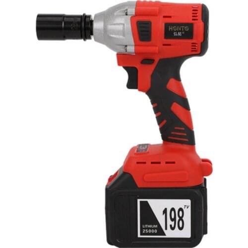Brushless Impact Wrench Electric Power Tool 198TV Rechargeable Cordless Motorized Wrench Handheld Tools With Battery & Charger