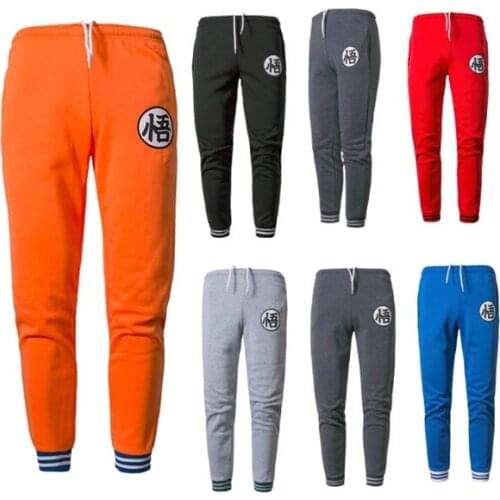 Harajuku Cosplay Anime char Men Full Sportswear Pants Elastic Mens Fitness Workout Pants Skinny Sweatpants Trousers Jogger Pants