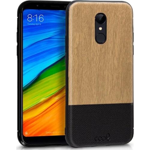 Case Xiaomi Redmi 5 Drawings Wood Beige