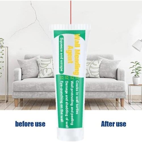 1pc 150g Effective Anti-mold Wall Repair Agent Wall Repair Quick-drying Patch Repair Cream Crack Repair