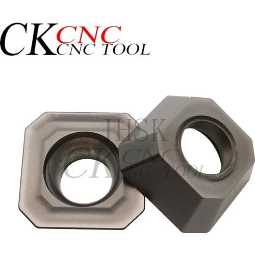 Milling insert SEHT1204AFSN P6205 Square Solid milling cutter Carbide Turning Portal Milling tools Inserts for Stainless Steel