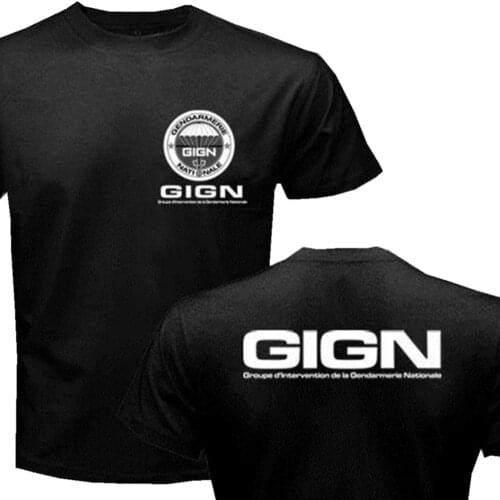 BRI POLICE t shirts French Raid Special operations team swat GIGN t shirt USA size