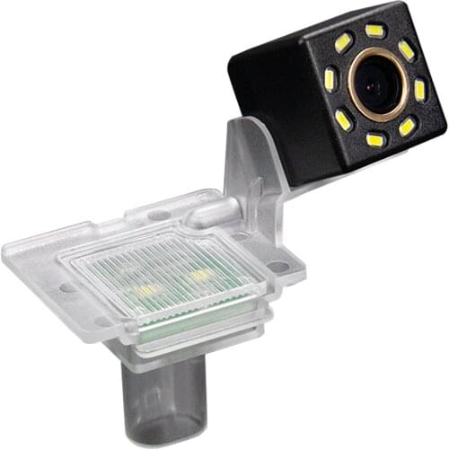 HD 720P 8 LED Car Rear View Camera for Mercedes Benz C Class W206 C200 C180 C300 Coupe 2017 2018 Reverse Backup Camera