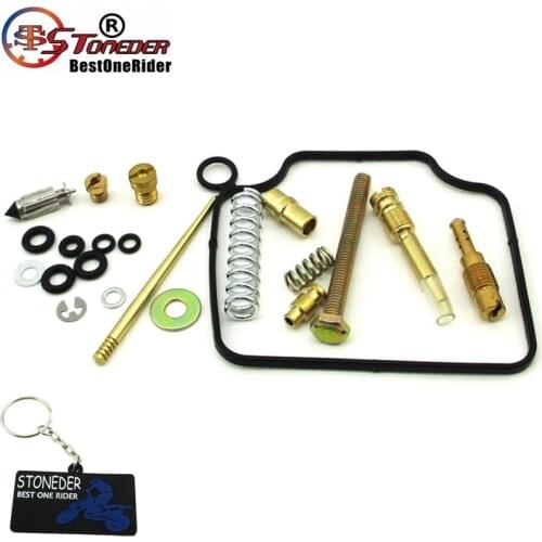 STONEDER Complete Set Carburetor Rebuild Repair Kit For Honda TRX350 Rancher 4x4 2000-2003 Carb TRX 350 ATV Quad Go Kart