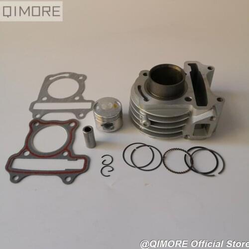 39mm Cylinder Piston set / Top End Kit for 4 stroke air cooling 49cm3 Scooter Moped ATV QUAD GY6 50 139QMB 1P39QMB