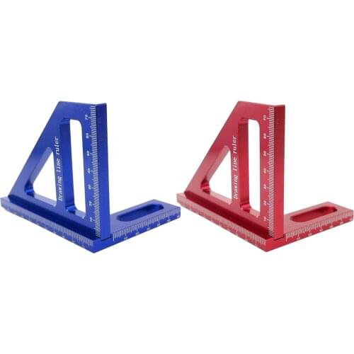 Square Angle Ruler Triangle Ruler High Precision Marking Gauge Layout Tool