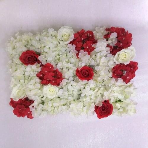 Colorful Artificial Silk Rose Flower Kissing Ball for Wedding Party Home Decoration Handmade Wedding flowers red Ball