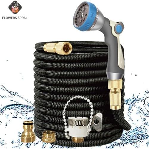 Extensible Watering Hose Garden Water Gun Watering And Irrigation Magic Hose 45 Meters For Garden And Vegetable Patch Hose Reel