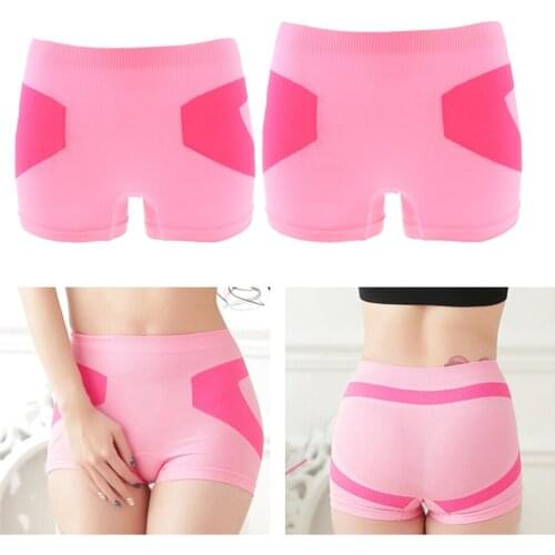 Women Buttock Lifting Panties Sleeping Hip Push Up Pants Buttock Underwear, Pink