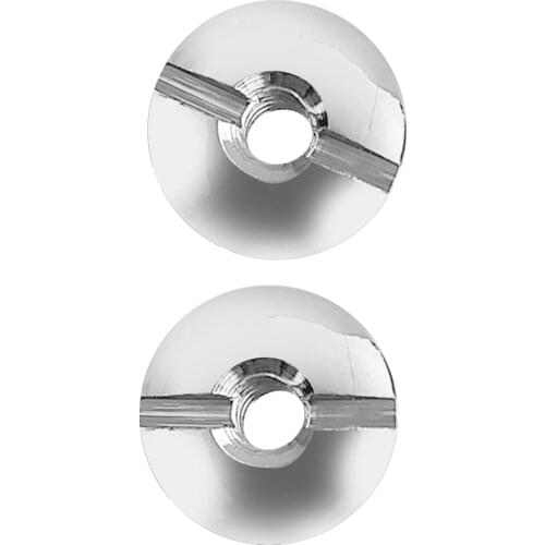 2 Pieces Premium Scuba Valve Brass Handwheel Nut 3/16''-24 Thread Dive Tank Valve