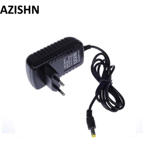 5pcs/lot AC 100-240V to DC 12V 2A 5.5x2.1mm EU Power Adapter Supply Charger For LED Strips Light EU Plug