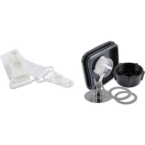 8 Pcs Fitted Bed Sheet Mattress Grippers Fastener Holder Clips & 1 Set Blender Refresh Kit