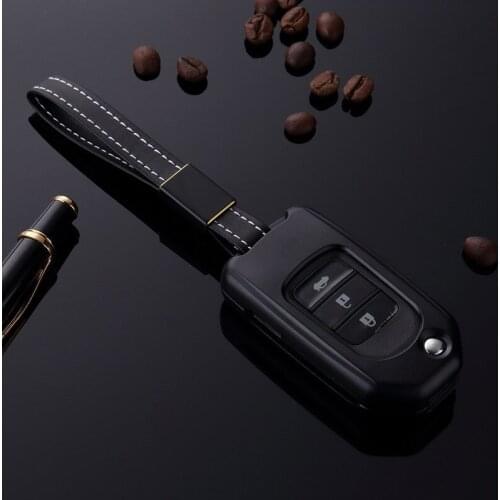 Aluminum Alloy Car Remote Key Case Shell Cover Car Styling Key Cover For Honda Accord/Civic/CRV/Spirior Folding Key