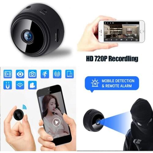 720P HD IP Mini Camera Wireless Wifi Security Remote Control Surveillance Night Vision Mobile Detection Camera Little Stars App