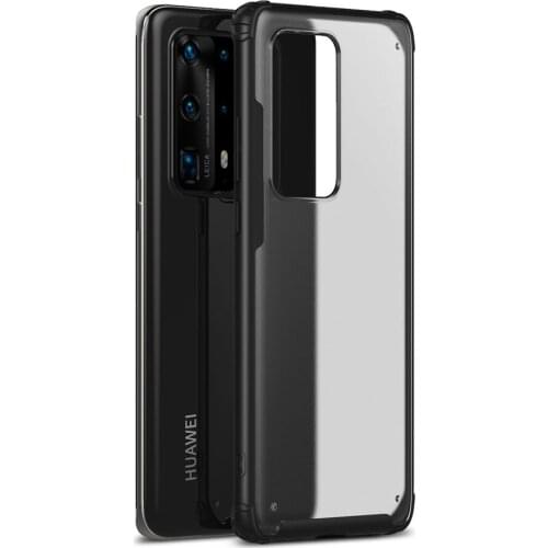 Phone Case for Huawei P40 Pro Capa Cover Soft TPU Silicone Frame Matte Shockproof Transparent Hard Coque for Huawei P40 Bumper