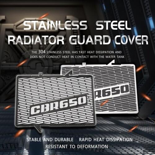 Motorcycle parts Stainless Steel Radiator Grille Guard Cover Protector For CBR650F CBR 650F CBR650 F CBR 650 F 2015 2016 15 16