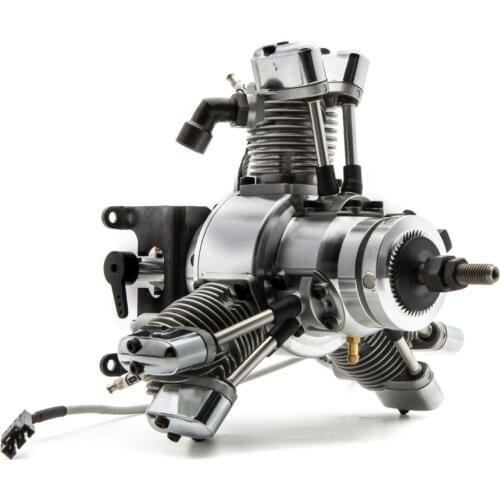 Rc Saito Engines Parts Four-Stroke Engine FG-19R3 3-Cylinder Gas Radial Engine: CB (SAIEG19R3)