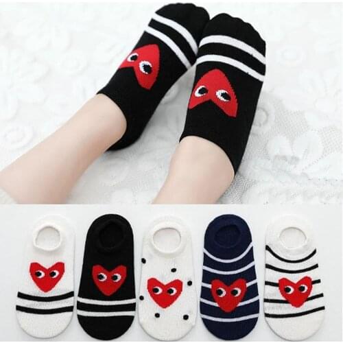 Childrens Socks Ankle Sneaker Summer Mesh No-Show Socks Boy Girl Cartoon Smiley Face Hidden Sock Kids Cotton infant