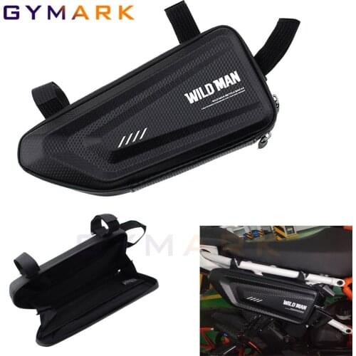 For YAMAHA SCR950 XT250 XT660Z XJR400 XJ900 FZ-09 FZ600 XT660R YZF Modified Motorcycle Side Pack Hard Shell Triangular Bag Kit