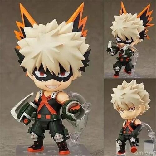 My Hero Academia Action Figure Bakugou Katsuki 705 Toys Collection Doll Christmas Gift 10cm Figurine Cute Toys