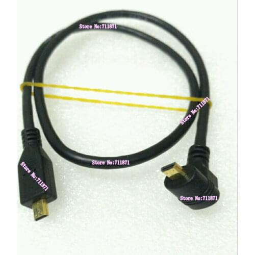 90 degree angle Up Male to Male Micro HDMI Cable Type D Male Right Angle Bend HDMI Cable Line Cord Wire Micro HDMI Line Cable