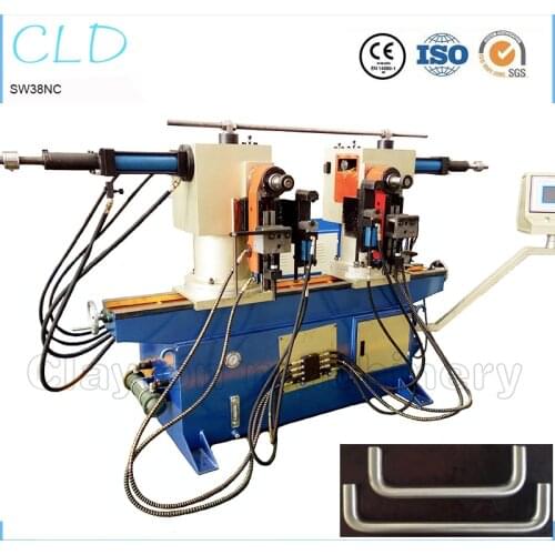 China factory high quality SW-38NC double head hydraulic bending machine price double head tube bender