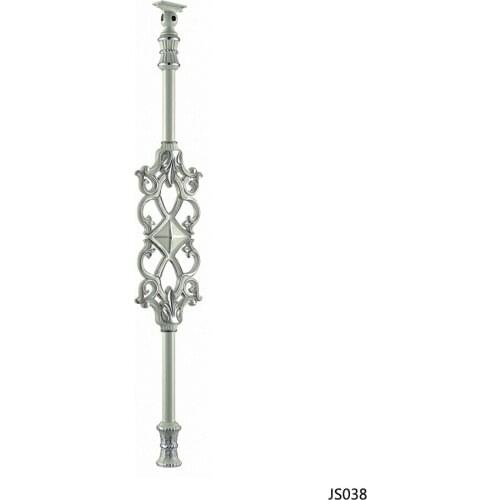 Freeshipping 950mm JS038 Column Customade Floor Mount Newel Handrail Armrest Post Pillar Pole for Staircase