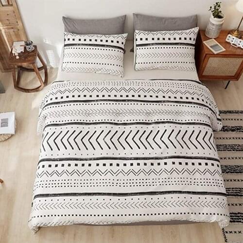 OLOEY Microfiber Bedding On Bed