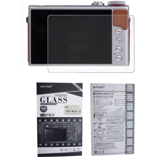 Camera Tempered Glass Screen Protector For Canon G1X G1X II G1X III G3X G5X G7X G9X G10X G7XII G9X II S120 S200