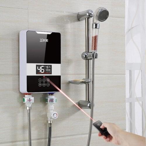 7000w Fast Heating Instant Water Heater Electric Household Bathroom Kitchen Rental Room Constant Temperature Wall Hanging Heater