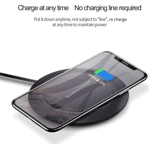 Wireless Charger for iPhone X XR XS Max 8 Plus USB Charging pad for Samsung S8 S9 Note 9 Xiaomi Phone Qi wirless charger