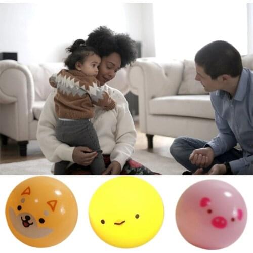 D7WF Practical Joke Toy Interactive Stress Relief Toy Realistic Mini Squeeze Ball Novelty Toy Fidget Set Pinch Ball Vent Ball