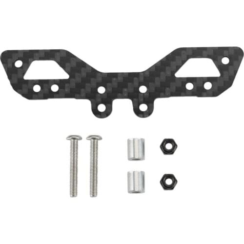 Carbon Fiber Front Shock Tower Damper Stay For Tamiya XV01/XV-01 Pro/XV-01T 1/10 RC Car Upgrades Parts