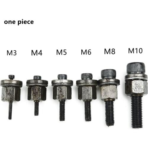 Hand Rivet Nut Head Nuts Easy Installation Riveter Tool Tip Mandrel Head Replacements M3 M4 M5 M6 M8