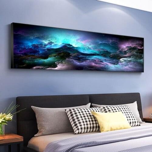 ART Abstract Colorful Pictures Canvas Painting Quadro Flower Posters Prints Wall Art For Living Room Home Decorative Paintings