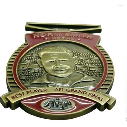Competitively priced 3D antique cast gold sport metal award souvenir promotion