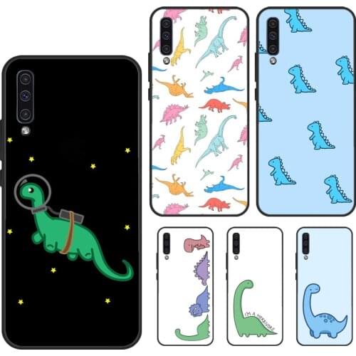 Cute Dino Phone Case For Samsung Galaxy A70 A50 A10 A30 A40 A21S A20e A11 M21 M31 A31 A51 A71 Case
