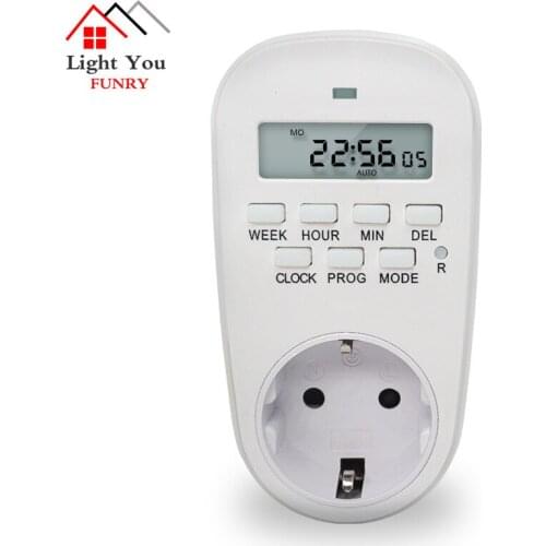 German Standard Mechanical Timing Socket Household Smart Countdown Switch Socket Energy Saving Socket