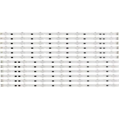 New 12pcs/Kit LED strips for SAMSUNG TV UN58H5202 UE58H5203 UE58J5202 CY-HH058BG V580HJ1 2014SVS58 UA58H5288AJ UN58H5202AF